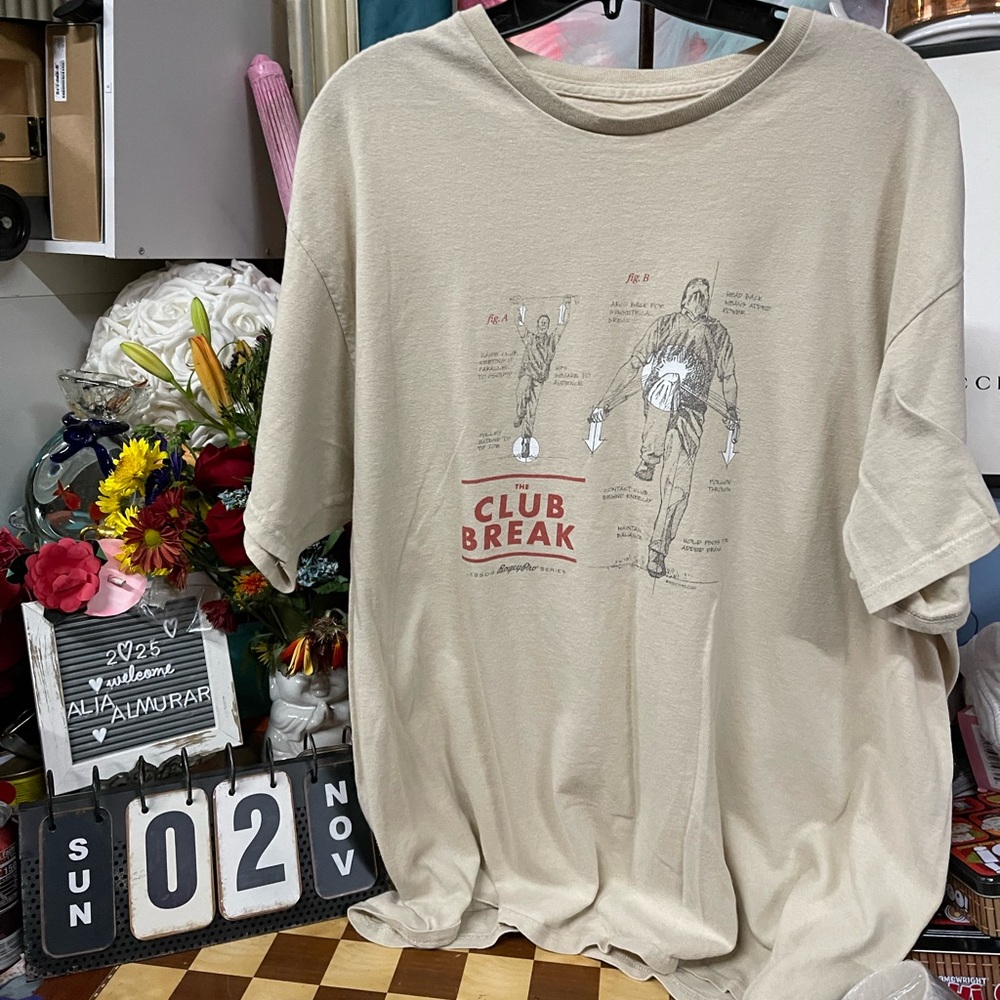 club break bogey t shirt vintage